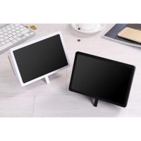 8寸支架通用款(白)送3D眼镜 辅助播放连接14寸画面迷你手机屏幕3d放大器镜 高清投影仪显示屏