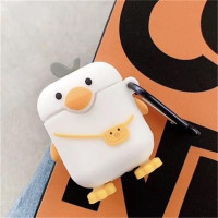 联想XT83 白色背包鸭 收藏宝贝送挂钩 适用联想XT83耳机套Thinkplusxt83卡通可爱蓝牙硅胶保护软壳男女