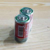 配套电池2个(单买付6元运费) 老式铁皮手电筒 1号2号5号电池 黄光钨丝灯泡玻璃片 虎头凯达熊猫