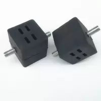 48V方型增程器胶垫2个 48V电动车增程器汽油发电机专用缓冲脚/减震胶垫/防震脚 机架脚垫
