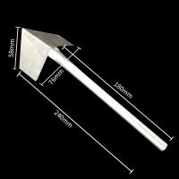 大号阴角器1个 不锈钢阴角器装修批灰神器刮墙刮腻子硅藻泥施工工具阴阳角器拉角