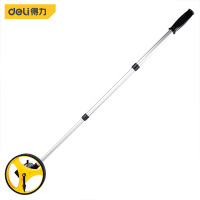 小轮机械测距仪 得力测距轮测量手推滚轮式车器户外量地量路推尺滚尺高精度测距仪