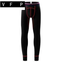 黑色 4XL 。肥佬男薄款保暖打底裤加肥加大200斤奥代尔大码秋裤免穿内裤300