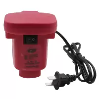 电动抽气泵-红色 收纳袋电动抽气泵家用真空袋吸气泵 压缩袋真空泵 快速抽真空电泵