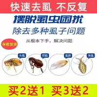 友皇3号清虱净黄有三号除阴虱体虱头虱虱卵跳蚤小孩成人私处头发
