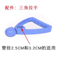 配件(三角拉手) 输液架诊所用放置梅花可移动加粗宠物底座落地升降不锈钢架支架杆