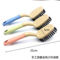 长柄清洁刷1个装 地板硬毛刷浴缸清洁刷子厨房卫生间角落缝隙刷长柄瓷砖刷子