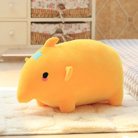 黄色 40厘米 可爱食梦貘公仔毛绒玩具睡觉抱枕床上玩偶女孩娃娃阴阳师七夕礼物