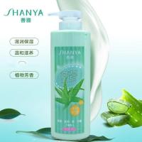 J10-善雅香手霜(芦荟)+身体乳20 善雅护手霜女滋润保湿补水冬秋夏季不油腻防干裂按压瓶大瓶装980g