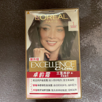 1# 自然黑色 欧莱雅卓韵霜赋活养护染发霜染发膏染发剂双膏染发遮盖白发自然棕