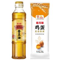 香豆油400ml+鸡蛋面150g 油米组合稻米油小瓶食用油生态稻大米面条回礼伴手礼袋礼盒