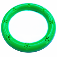 绿色有声摇铃15cm 10个 幼儿园早操器械体操环有声摇铃手环篮球足球摆放底座感统训练器材