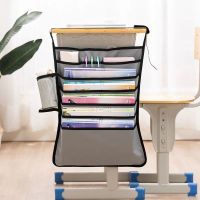 光板6层+无配件[随机] 书袋挂桌袋收纳补习袋初高中生课桌神器书本大容量多功能桌边挂袋