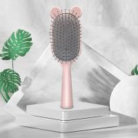 YUEG按摩梳 卡通平底梳 高品质贵妇按摩梳子大背头卷发梳排骨镂空梳可爱学生白领顺发梳子