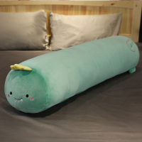 绿色恐龙 [特价]长约90厘米[外套+枕芯]可拆洗 抱枕女生睡觉专用大长枕头男生款床上孕妇夹腿侧睡长条靠枕可拆洗