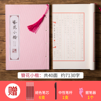 女生练字[ 簪花小楷]60面 约7130字 练字帖女生字体漂亮大气素雅成人簪花小楷硬笔书法本大学生初学者高中生练习清秀楷