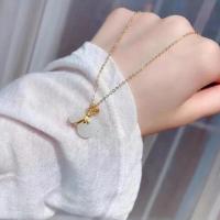 金色聚财钱袋项链 项链女ins不掉色聚财福袋吊坠招财钱袋子生日礼物女