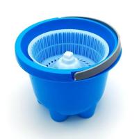 蓝色塑料篮 手压旋转拖把桶小桶不锈钢按压甩干脱水桶篮小单筒迷你旋转桶配件