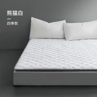 熊猫白[四季款]抗菌可折叠 宽60cmx长120cm[儿童款] 床垫加厚软垫宿舍床褥子学生单人租房专用榻榻米海绵垫被地铺