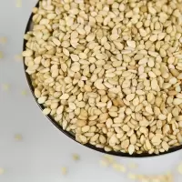 生白芝麻5斤 5斤装熟的白芝麻散称带皮免洗家用商用5袋装生白芝麻专用2500g