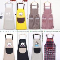 围裙随机一件[非加绒正穿衣] 防水加罩衣长袖围裙工作服上衣挡风衣袄带帽衣服装水产理发男女厚