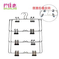 8夹不锈钢(黑色) PVC+浸塑+不锈钢工艺 不锈钢晒衣架家用多功能袜子夹晾衣架婴儿凉内衣夹子晾晒神器挂钩