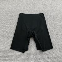 黑色 M 90-110斤 高端品!岛国华歌er不卷边透气舒适全棉裆平角冰丝无痕打底安全裤