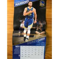 金州勇士队2021年海报挂历斯蒂芬·库里.格林.汤普森 NBA灌篮球迷