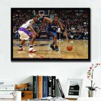 黑色 简约黑框 20*30 2cm 独立 麦迪魔术时期装饰画NBA球星海报篮球主题客餐厅卧室沙发墙壁挂画