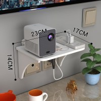 无痕钉(适合粉刷墙)(小号)一 字架 墙上置物网机顶盒置物架路由器收纳架卧室客厅电视墙上wifi隔板挂