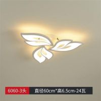白光 3头白边 led吸顶灯圆形客厅灯具现代简约餐厅阳台过道灯卧室灯节能灯超亮
