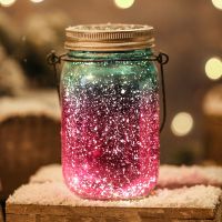 银河系星空灯(紫色) 太阳能户外庭院氛围装饰灯花园民宿星河小夜灯防水led挂灯景观灯