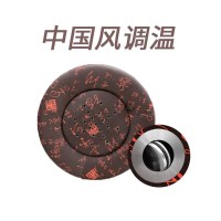 亚麻布料-调温款-中国风无赠品 艾灸蒲团艾条随身灸坐垫家用艾盒熏蒸坐灸凳温灸仪器