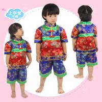 上学堂_无帽 100cm 儿童上学堂舞蹈演出服装老夫子表演服三字经弟子规游子吟古装书童