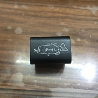 黑色(可360°旋转) Suifeng便携式溪流微物伸缩扣款飞蝇竿路亚竿挂竿器挂杆器夹竿器