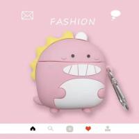 小度PRO [粉萌萌龙] 收藏宝贝送挂钩 小度PRO蓝牙耳机套主动降噪智能小度pro保护壳软卡通可爱耳机盒子