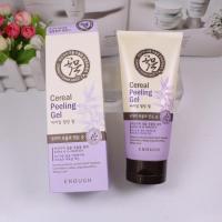 韩国真品Enough 6种谷物去角质霜啫喱皮天然植物滋养清洁毛孔