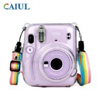 mini11 水晶壳 拍立得mini11硅胶套 保护壳富士相机包防水防尘mini外壳胶壳胶套
