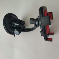 加大吸盘/普通款[红色] 车载手机支架吸盘式前挡玻璃车内手机架大货车挖掘机铲车小车通用