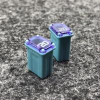 金牛座点烟器方形20A[2个] 福特福睿斯点烟器保险丝方形保险盒力特895保险雪佛兰科沃兹点烟