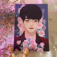 战战满天星相框 肖战周边原创双插立牌七寸满天星摆台曾小卡全入曾满天星明信片