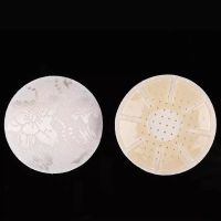 蕾丝肤色圆形 1对 乳贴防凸点透气夏季重复使用薄款少女学生小胸贴隐形乳头贴买1送5