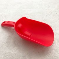 铲子(红) 儿童玩具软塑料折叠沙滩桶宝宝小孩挖沙子泥巴收纳箱海边钓鱼便携