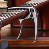 TC-03银色 民谣吉他变调夹 电吉他变调夹 木吉他鲨鱼变调夹 锌合金变调夹