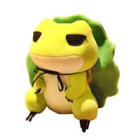 20厘米 旅行青蛙周边抱枕旅游青蛙玩偶动漫二次元靠垫毛绒玩具公仔崽崽