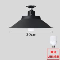 30厘米吸顶款(室内使用不防水) 户外全铝路灯工矿灯防雨防水灯罩马路弯灯过道灯室外照明灯墙壁灯