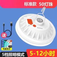 充电式基础款-普通亮度80平 应急灯停电家用户外露营帐篷充电太阳能灯超亮灯泡夜市摆摊遥控灯