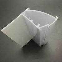 白色[10支装] 长度90cm[弧面配透明插片] 价格条标价条led灯罩卡槽条双打母婴超市奶粉货架广告透光条弧形