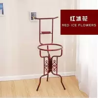 红冰花 标准简易款 洗脸盆架加粗加厚卫生间洗脸盆架子落地家用铁艺老式脸盆置物架简