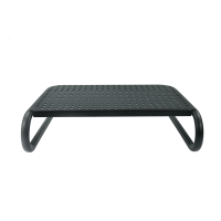 黑色 电脑散热支架托显示器笔记本台式桌面增高架子金属碳钢娱乐办公